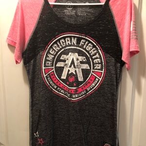 American Fighter ladies shirt size large